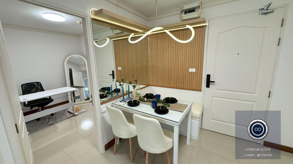 ตกแต่งใหม่ชั้นบนสุด | Chateau in Town Phaholyothin 11 | คอนโด 1 ห้องนอน