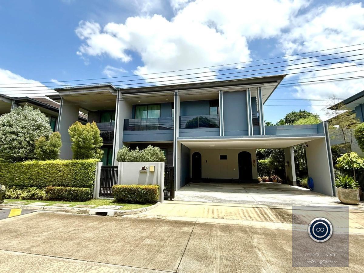 Modern Luxury หันหน้าทิศเหนือ | เศรษฐสิริ กรุงเทพกรีฑา 2 | บ้านเดี่ยวหรู 4 ห้องนอน