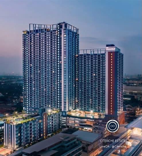 ทำเล 0 เมตรจาก BTS และวิวช้างสามเศียร | The Metropolis Samrong Interchange | คอนโด 1 ห้องนอน