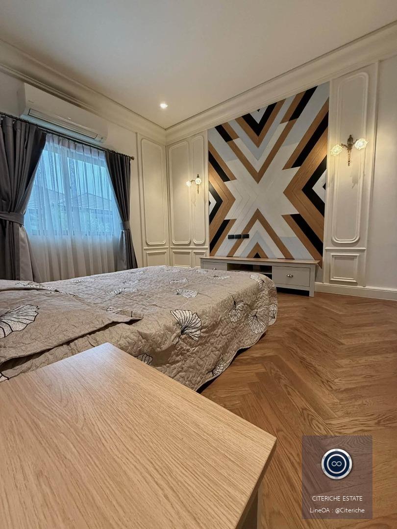 Modern Luxury หันหน้าทิศเหนือ | เศรษฐสิริ กรุงเทพกรีฑา 2 | บ้านเดี่ยวหรู 4 ห้องนอน