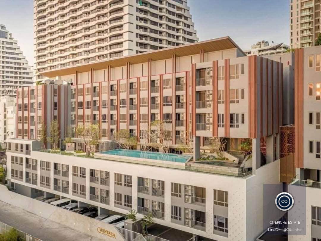 อยู่สงบใจกลางสุขุมวิท | Quintara Phume Sukhumvit 39 | คอนโดหรู 1 ห้องนอน
