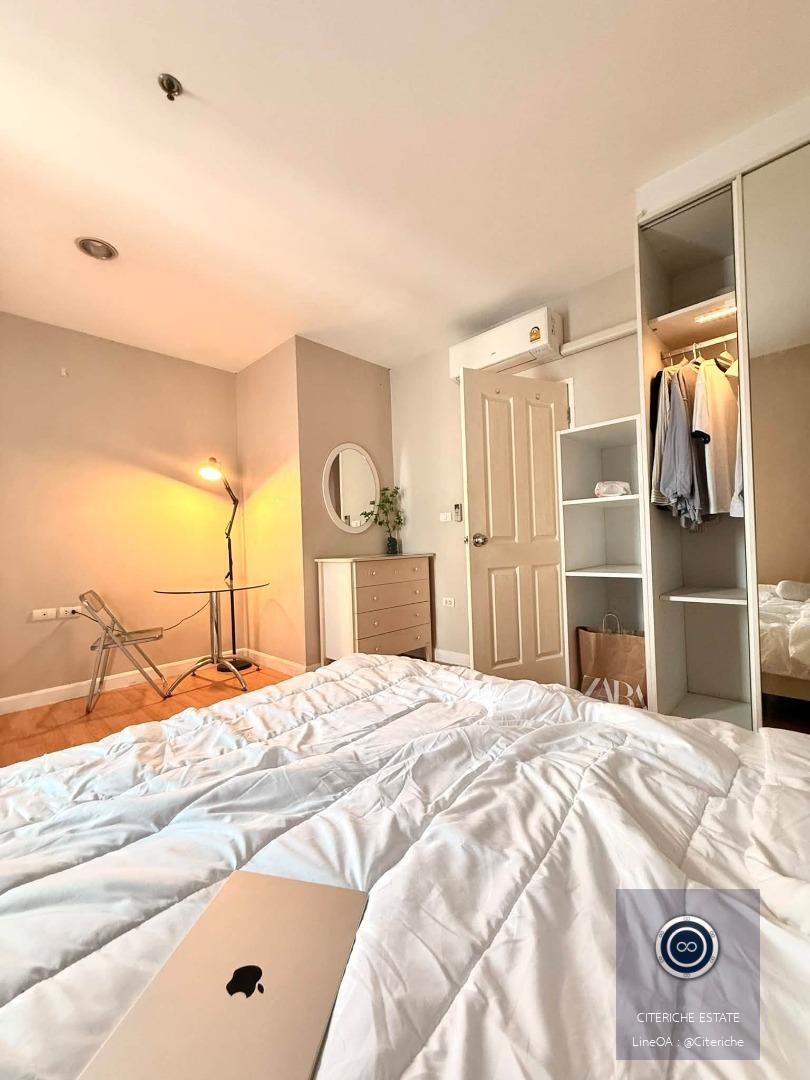 ห้องมุมวิวสระพร้อมระเบียงกว้าง | At City Sukhumvit 101/1 | คอนโด 1 ห้องนอน