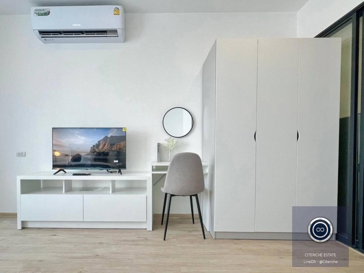 ชั้นสูง ฟรี WIFI | The Rich Rama 9 - Srinakarin | คอนโด 1 ห้องนอน