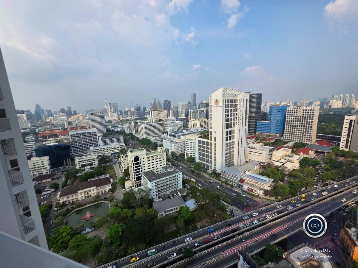 ทัศนียภาพวิวสวนลุมพินี | Culture Chula | คอนโด 2 ห้องนอน