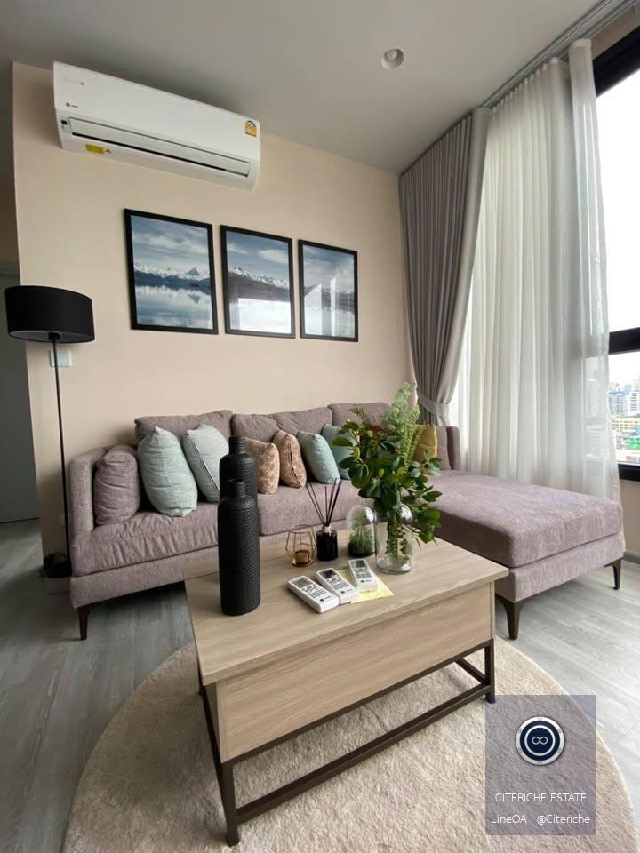 ห้องมุมตกแต่งครบพร้อมอยู่ | XT Ekkamai | คอนโด 2 ห้องนอน